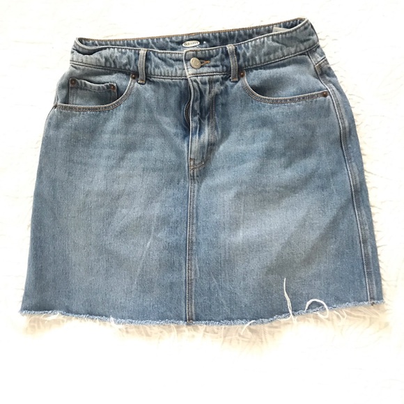 High Rise blue jean skirt - Picture 1 of 1